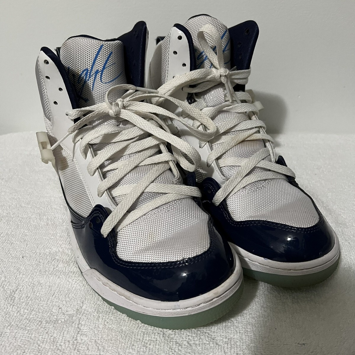 Size 10 - Jordan Flight 45 High Midnight Navy | eBay