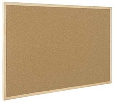 Wooden Frame  600 x 900 mm Cork Notice bulletain Board, Mounting