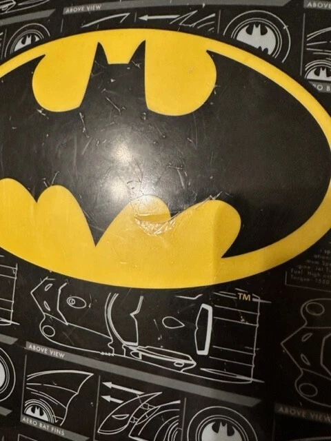 Batman Multi-Color Hard Carry-On Luggage Pre-Owned - Image 2 of 4