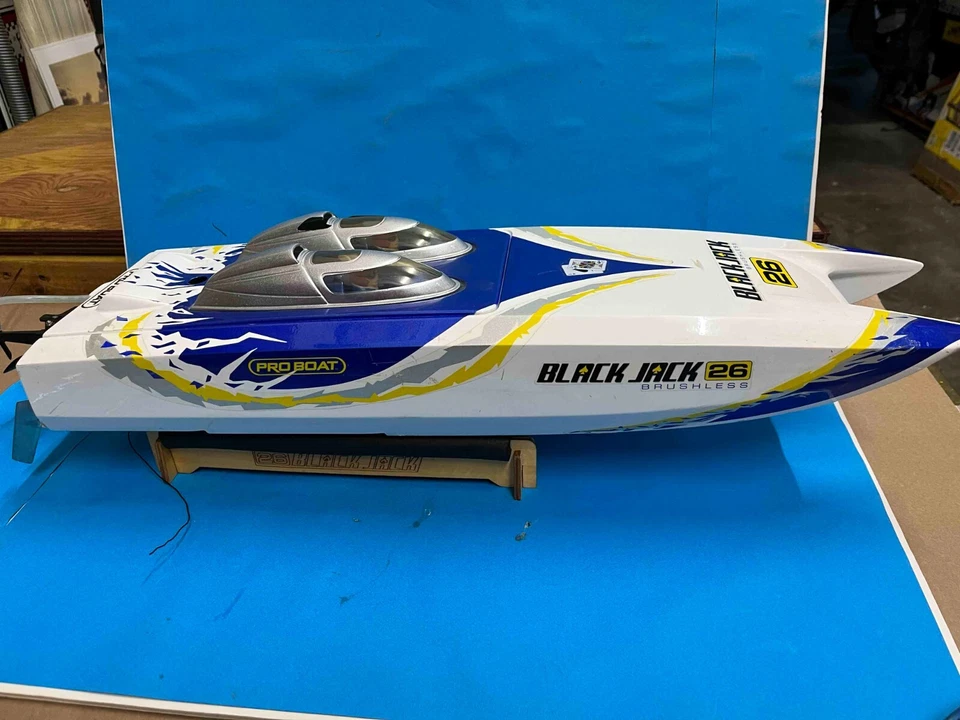 Proboat Blackjack 26 - Barco RC de colección, RTR Foto 2 de 4