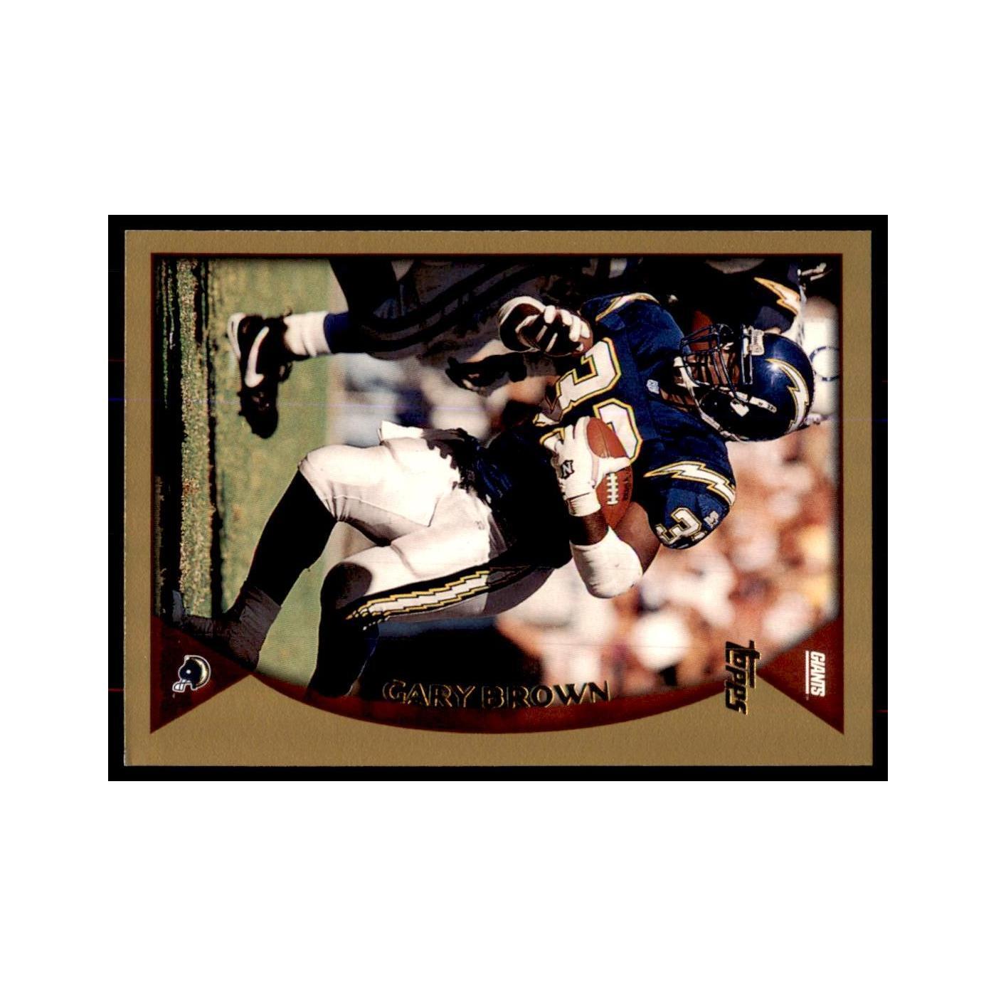 Gary Brown 1998 Topps #281 Football Cards Football Card NM