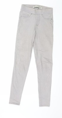 Denim & Co. Damen grau Denim Jegging Jeans Größe 6 L29 in
