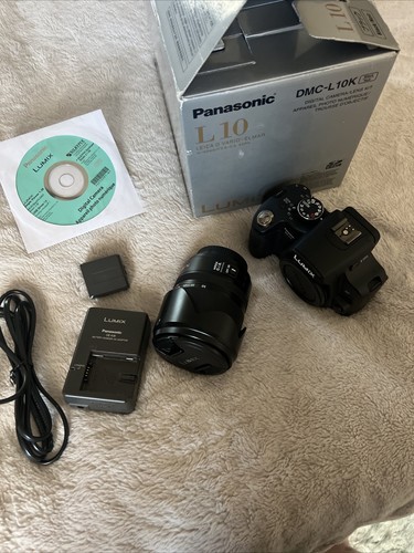 Panasonic LUMIX DMC-L10 Digital with Leica 14-50mm Vario-Elmar RARE barely Used - Picture 16 of 16