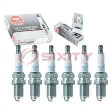 6 bujías NGK V-Power para Mercury Villager 1999-2002 3,3 L V6 encendido LN