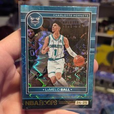 Panini 2024-25 NBA Hoops LaMelo Ball Charlotte Hornets Blue Explosion #182