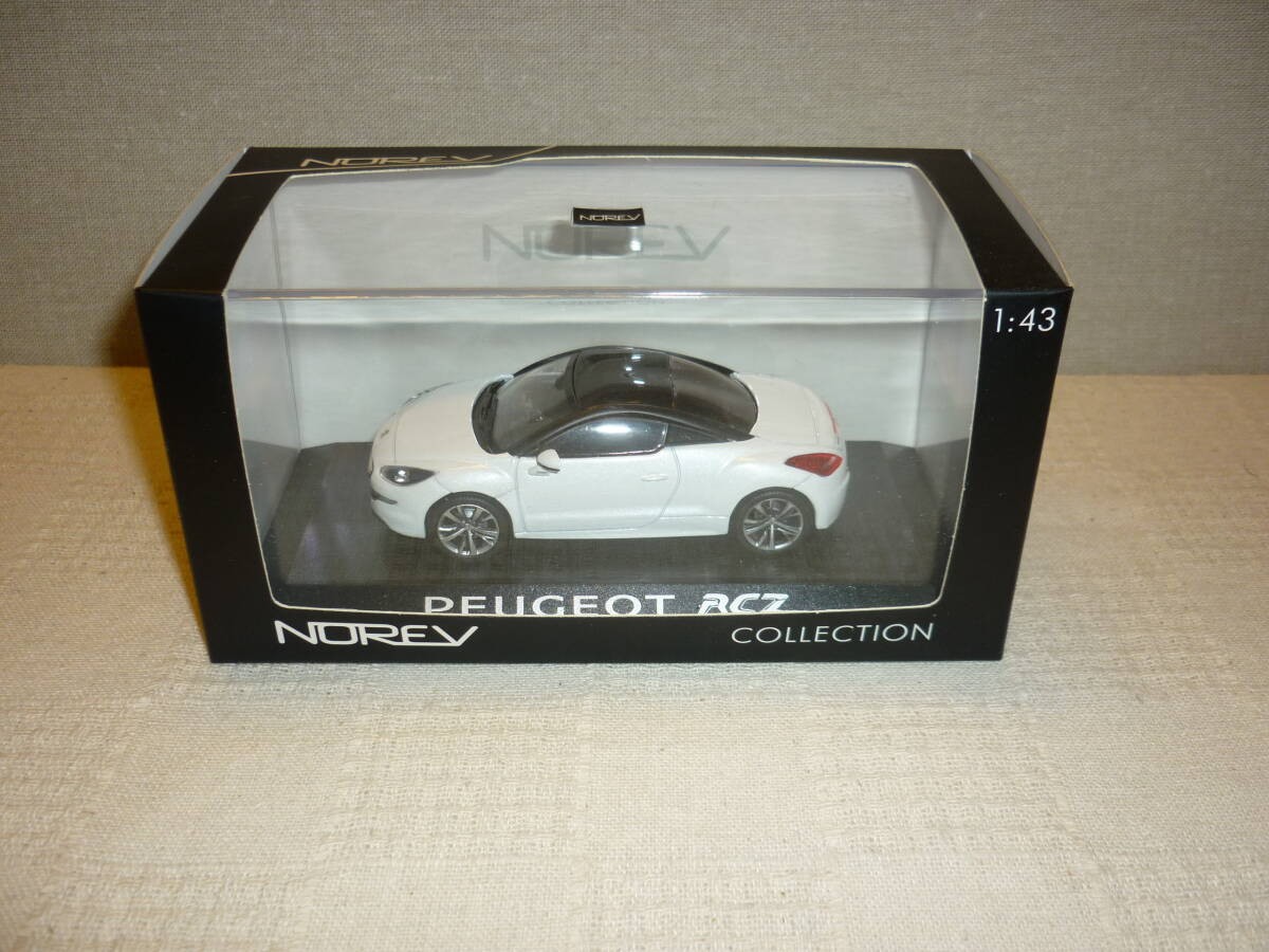 プジョーRCZ　1/43 ミニカー Norev 1/43 Peugeot Rcz White Minicar | eBay