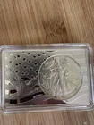 2019 American Silver Eagle With Insert Proof Bar 3 Troy Oz .999 Total
