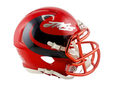 Joe Mixon Signed Houston Texans Alt 2024 Mini Football Helmet JSA