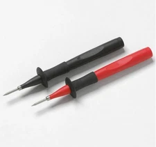 ZIBOO TP220 2 Piece Sure Grip Industrial Test Probes Set with Stainless Steel Ti