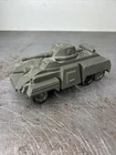 Vintage 1950's Marx Plastic US Army Training Center Armored Scout Car Tank