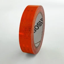 High Intensity Retro Reflective Tape (HXREF) [1 Roll] 1"(25Mm) X 10 Yds Orange