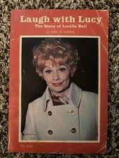 Laugh With Lucy The Story of Lucille Ball Joel Cohen 1974 Paperback