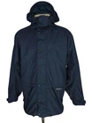 Paramo Nikwax Analogy Waterproof Jacket Mens Blue Hooded Hiking Rain Coat Size S
