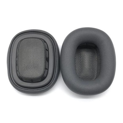 1 Paar Ersatz Ohrpolster für Apple AirPods Max Kopfhörer earpad Grau/Schwarz