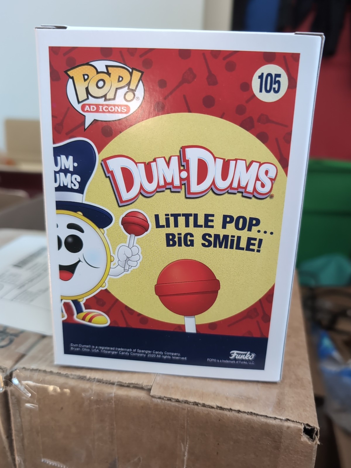 Funko Pop Dum Dums #105 ( Ad Icons )  NYC Comic Con LE Pop