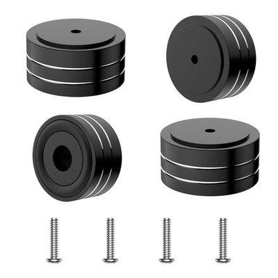 4PCS Aluminum HIFI AMP Speaker Isolation Stand Floor Protect Turntable Feet Pad