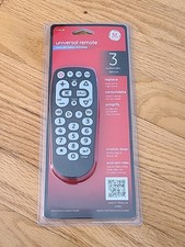 Brand NEW Sealed Universal Remote Control GE 3 Audio/Video Device 11693