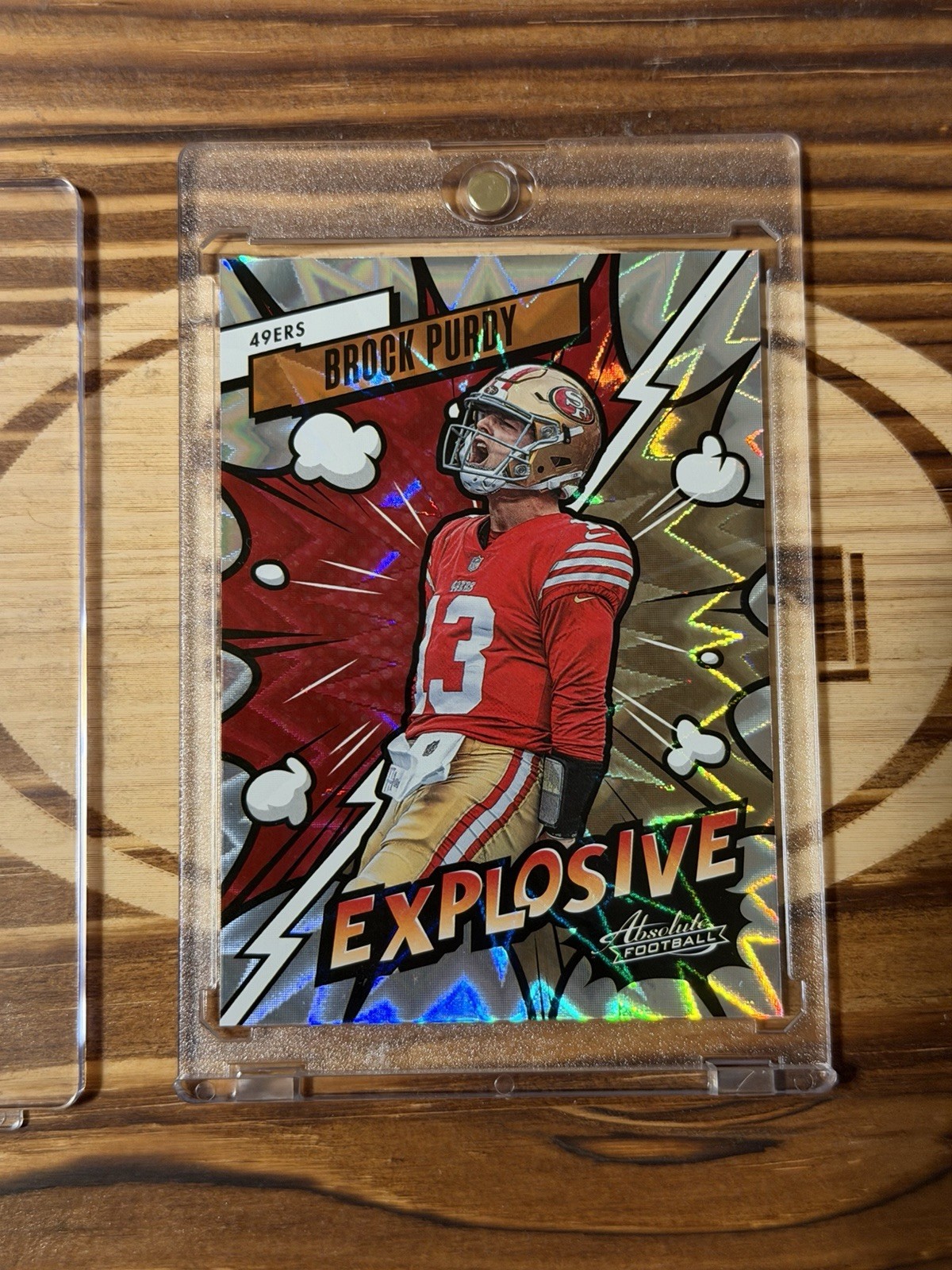 2023 Panini Absolute - EXPLOSIVE Brock Purdy #5 San Francisco 49ers CASE HIT SSP