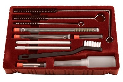 Power-tec 91418 Master Spritzpistole Reinigungsset HVLP Pistolenreinigungs- und Schmierset