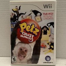 Petz: Crazy Monkeyz (Nintendo Wii, 2008) Complete, CIB - Tested