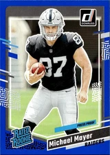 2023 Donruss #361 Michael Mayer Press Proof Blue