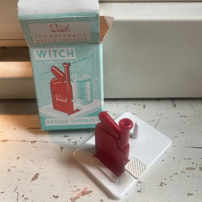 Witch Automatic Needle Threader Einfädler Originalbox Vintage W. Deutschland
