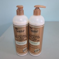 Suave Shea Butter Cleansing Moisturizing Curl Conditioner 16.5 Ounces new pump l