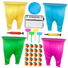 Granny Pants Yard Game for Adults, 4 PCS Outdoor Party Game for 4 Large