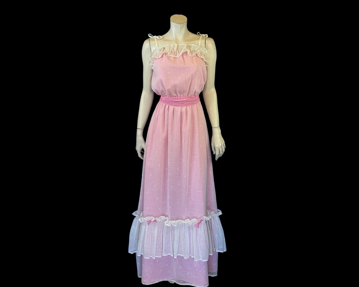 Pink 1970s Vintage Dresses for Women for sale | eBay