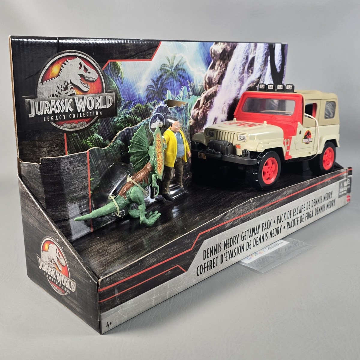 Jurassic World Legacy Collection DENNIS NEDRY Getaway Pack 2020