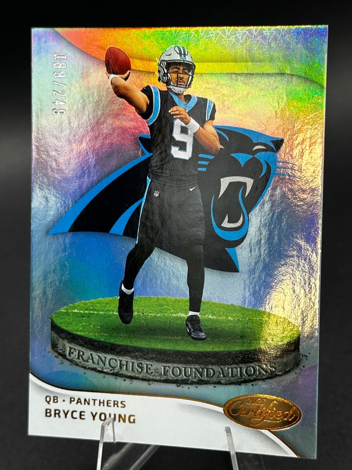 2023 Panini Certified - Franchise Foundations Bryce Young #FF-13 Mirror...