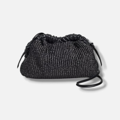 Mansur Gavriel Women's Black Mini Cloud Clutch Bag