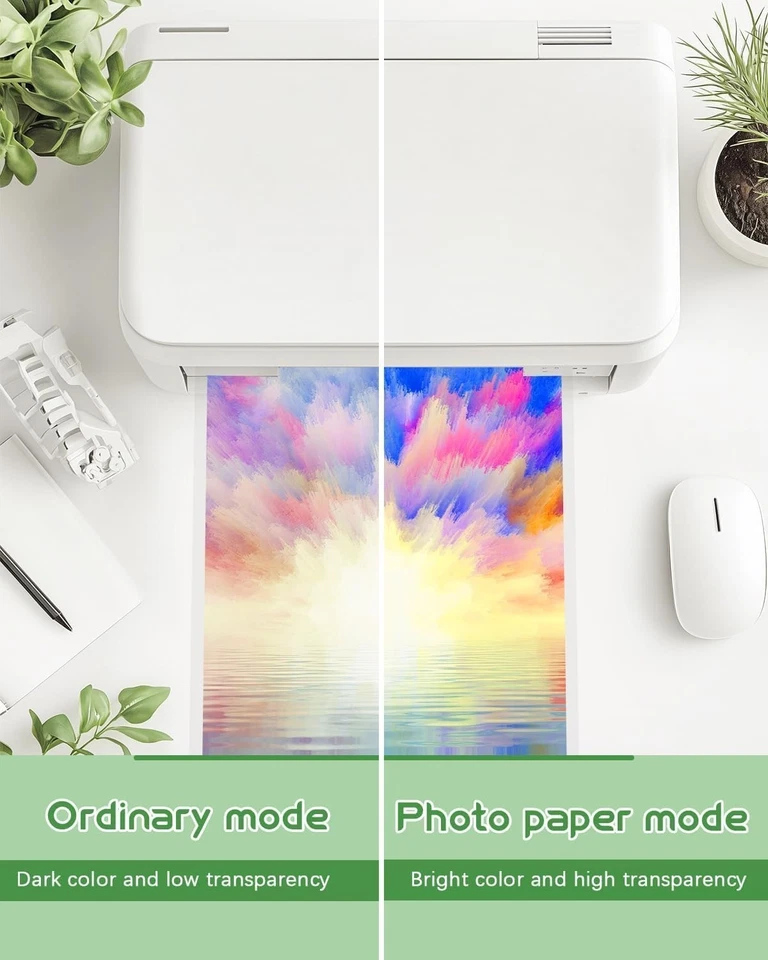 90 листов прозрачных листов для струйного принтера — 100% прозрачные Aceta... - Изображение 4 из 4