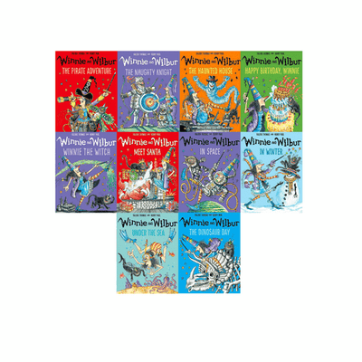 Winnie And Wilbur Collection 10 Books Set By Valerie Thomas Winnie