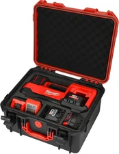 Case for Milwaukee Air Compressor M18: Waterproof Hard Cases Red & Black 