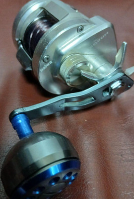 Daiwa RYOGA 2020H Baitcast Reel big game fishing silver Used JP