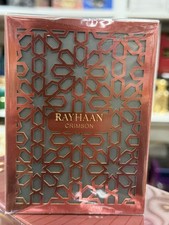 Rayhaan Crimson Eau De Parfum Spray, 3.4 Ounce Unisex
