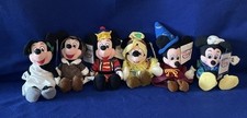 6 NWT Disney Mickey Mouse Beanbag Plush - assorted costumes