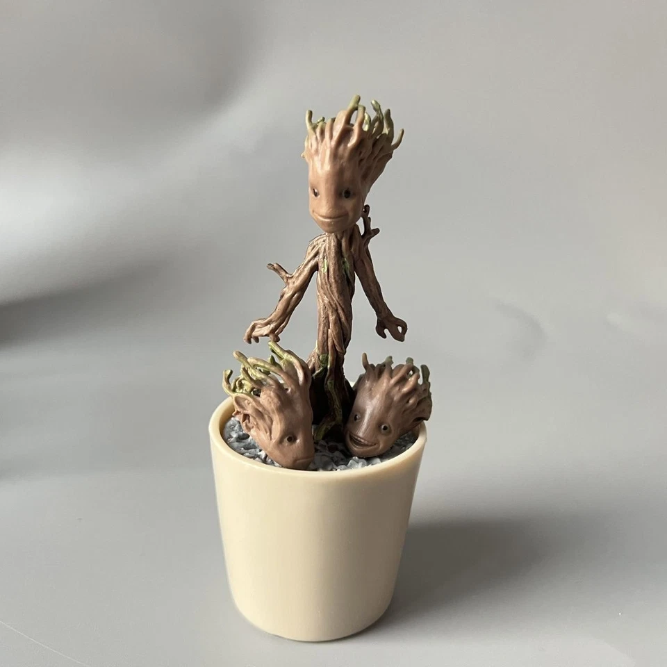 Groot Baby Doll Planter Pot Guardians of the Galaxy Figurine Decoration Kids - Image 2 of 4
