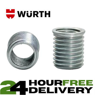1x Würte M8 x 1,25 x 12 mm WURTE EINSÄTZE - zur Gewindereparatur