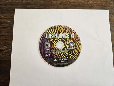 Just Dance 4 (Sony PlayStation 3, 2012) PS3 Disc Only Tested
