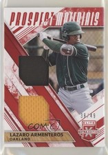 2019 Elite Extra Edition Dual Prospect Materials Red 36/49 Lazaro Armenteros 0c6