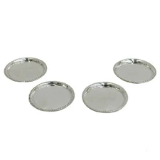 4 William Spratling Sterling Silver Coasters