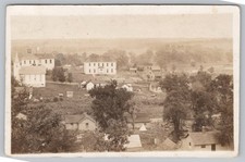 RPPC Hiteman IA Iowa - View of Town - Monroe County - Real Photo Postcard 1910