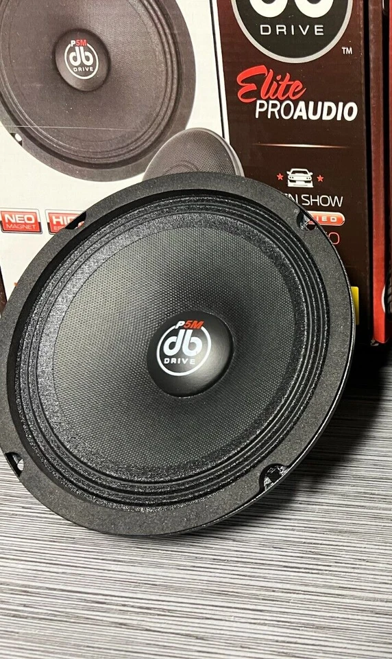 DB Drive P5M 6NEO 6.5" Neo Mid Range Car Audio Pro Audio 6.5" Midrange Speaker - Image 2 of 4