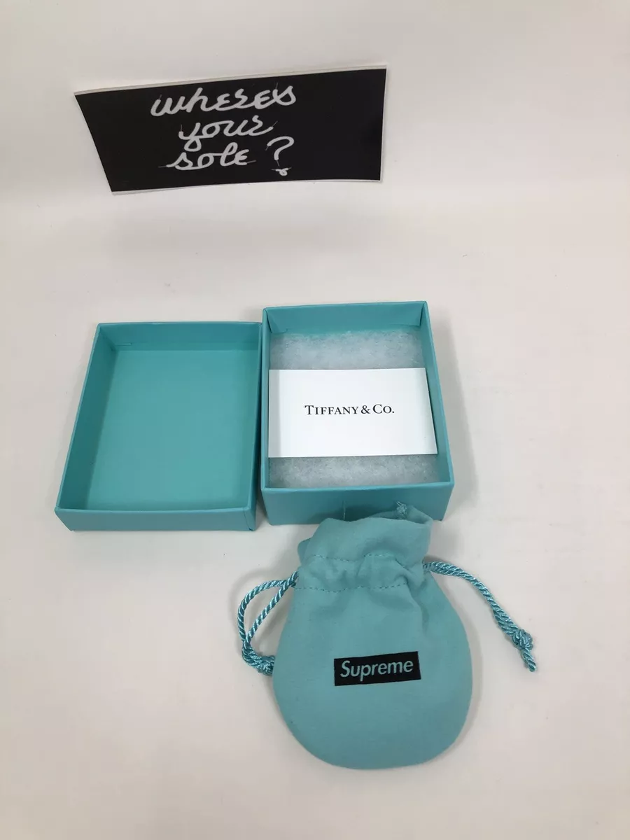 Supreme Tiffany & Co Return To Tiffany Heart Tag Pendant Chain Necklace New  FW21