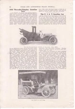 Original 1904 Mercedes-Simplex Article & Photo/ Howard Autos Yonkers NY