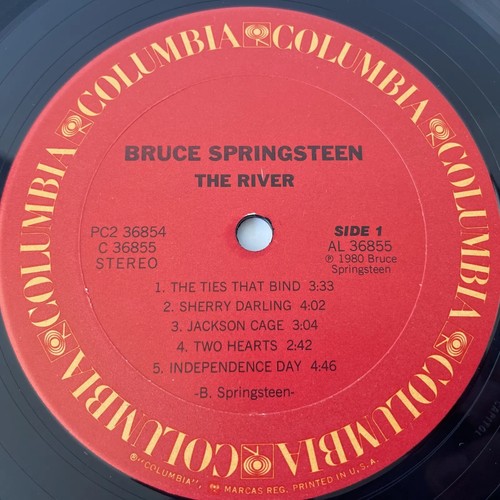 Bruce Springsteen 2LP Vinyl Record ‘The River' 1980 PC2 36854 w/ Lyrics Insert - Picture 8 of 11