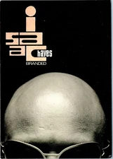 Postcard Isaac Hayes Branded Albumn featuring Fragile Musician of score shaft