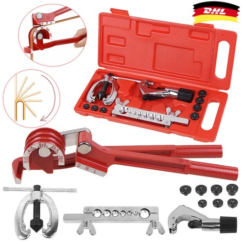 EDEDE 2-in-1 Bördel- Und Stauchwerkzeug - Für 5-22mm Kupferrohre HVAC